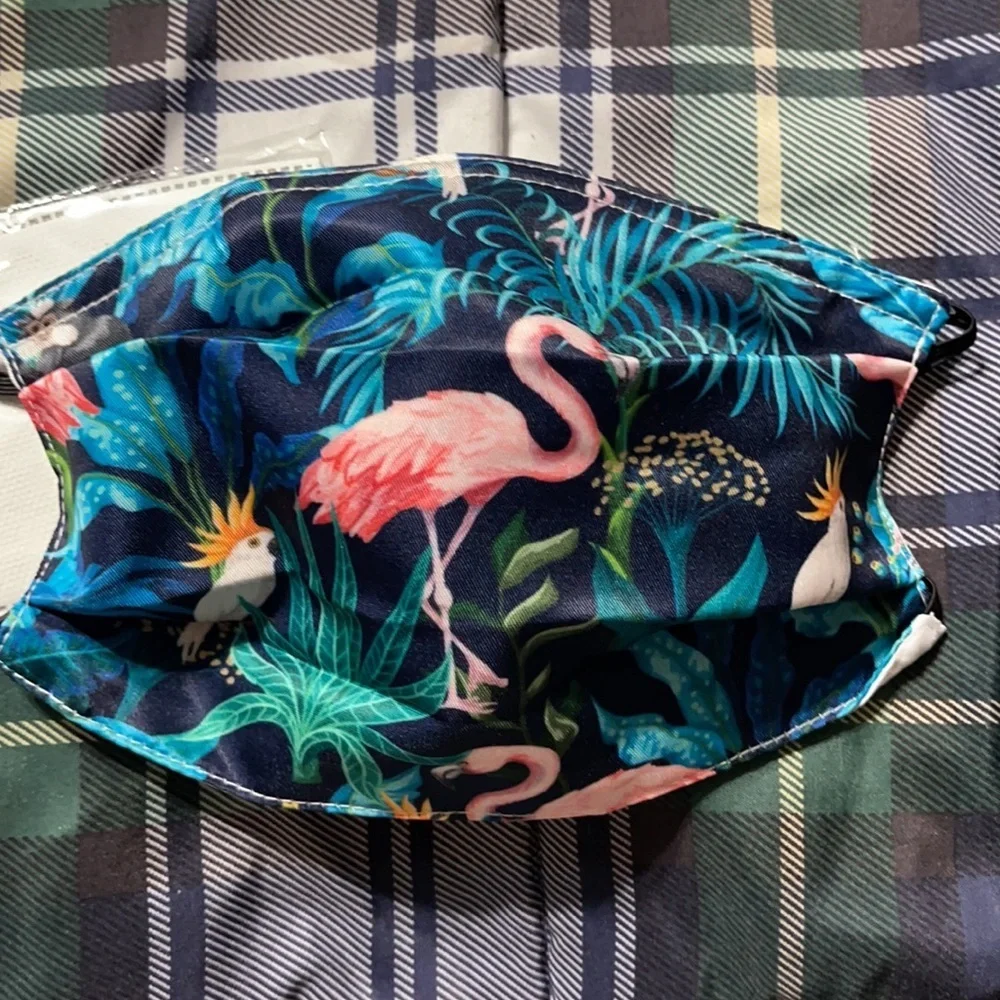 New set/2 tropical face masks